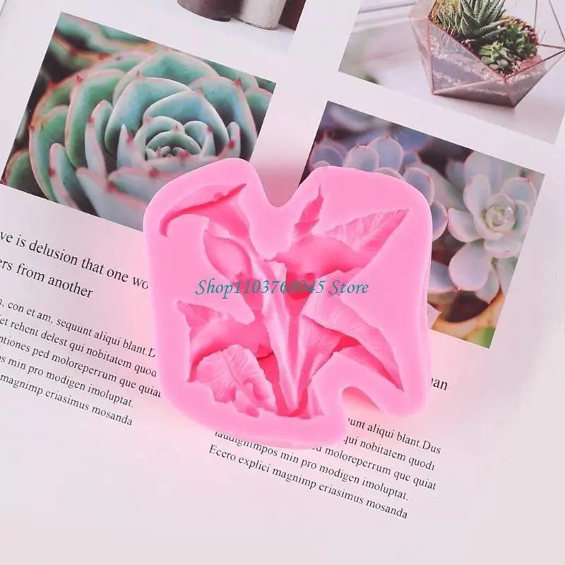

R53F Flowers Shaped Resin Silicone Mold for Making Candy, Handmade Soap