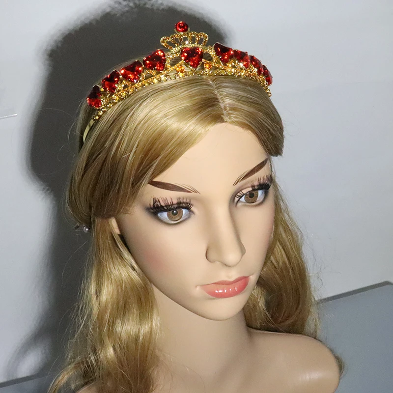 ZANLLOY corona de fiesta para niñas, Tiara de princesa, accesorios para el cabello, corona de Boda nupcial, regalo de joyería de cumpleaños