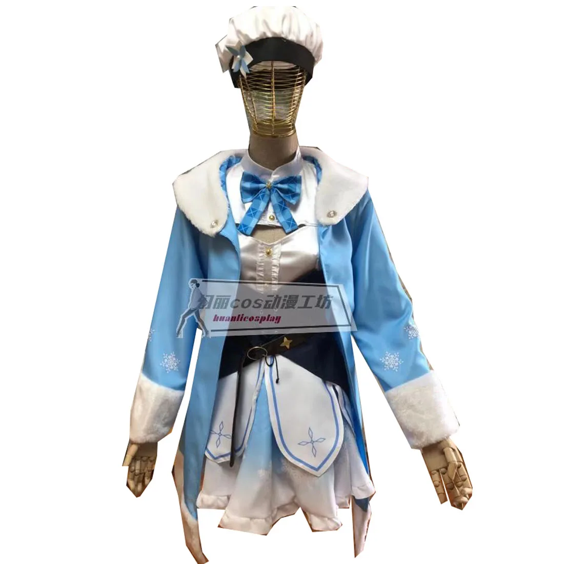 

2022 Youtube Vtuber Hololive Yukihana Lamy Cosplay Costume Uniform Christmas Halloween Custom-made Any Size