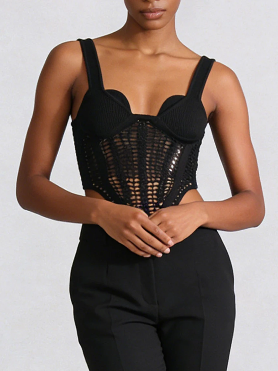 VGH شاطئ نمط الصلبة سليم صالح مثير سترات صغيرة للنساء ساحة طوق أكمام الصيف الجوف خارج سترة غير رسمية الإناث الموضة