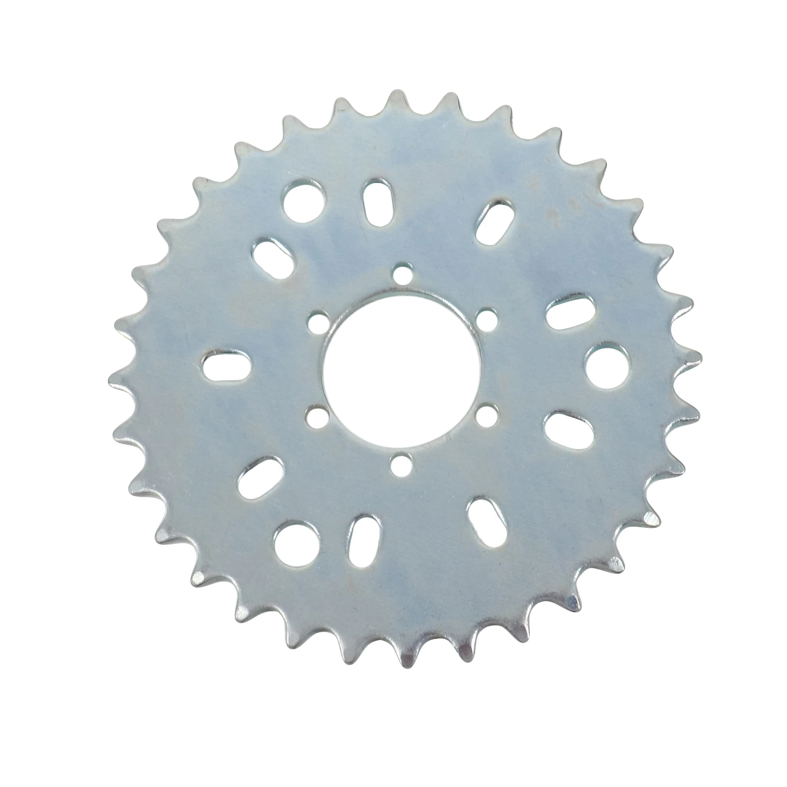 32T Wheel Sprocket 32 Tooth Fit 49cc 50cc 66cc 80cc Motorized Bicycle Bike Moped Fit 415 chain 9 Hole Sprocket Mount Kit Parts