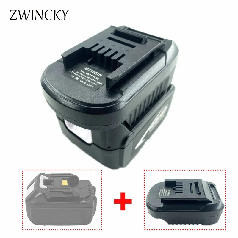 MT18EIN Battery Adapter For Makita 18V Li-ion battery Converter To For Einhell 18V Lithium Battery Tool For Makita BL1830 BL1850