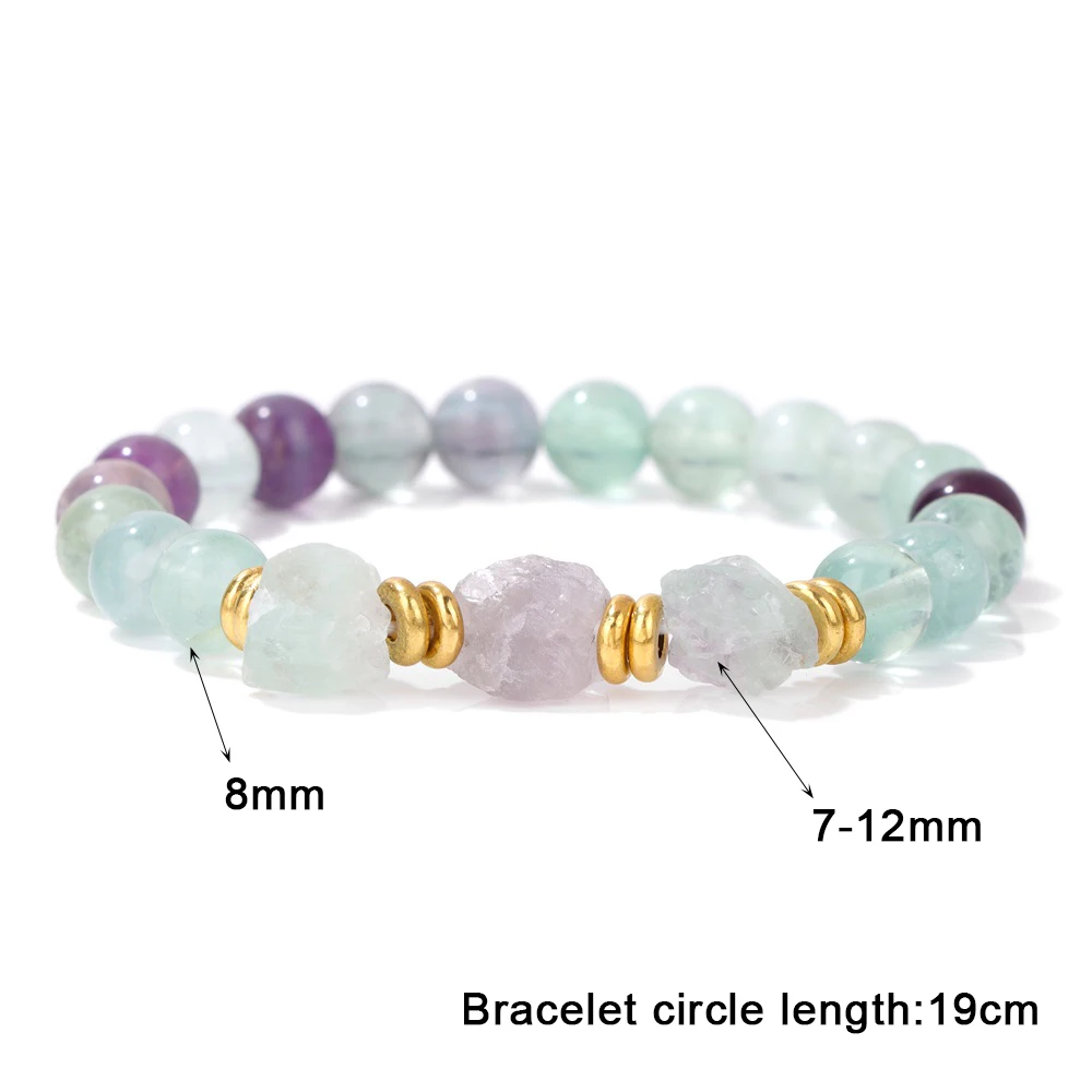 Energy Natural Quartz Stone Bracelet For Women Smoky Crystal Quartz Beaded Bracelet For Men Bangles Healing Jewelry Meditation view 4