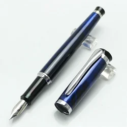 Baoer 508 Writing gifts ink pen Medium Nib luxury pens school Office Metal Fountain Pen Caneta office supplies