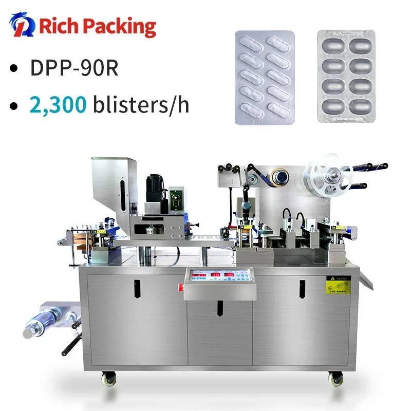 DPP Full Automatic Forming Electronic Small Tablet Blister Packing Machine