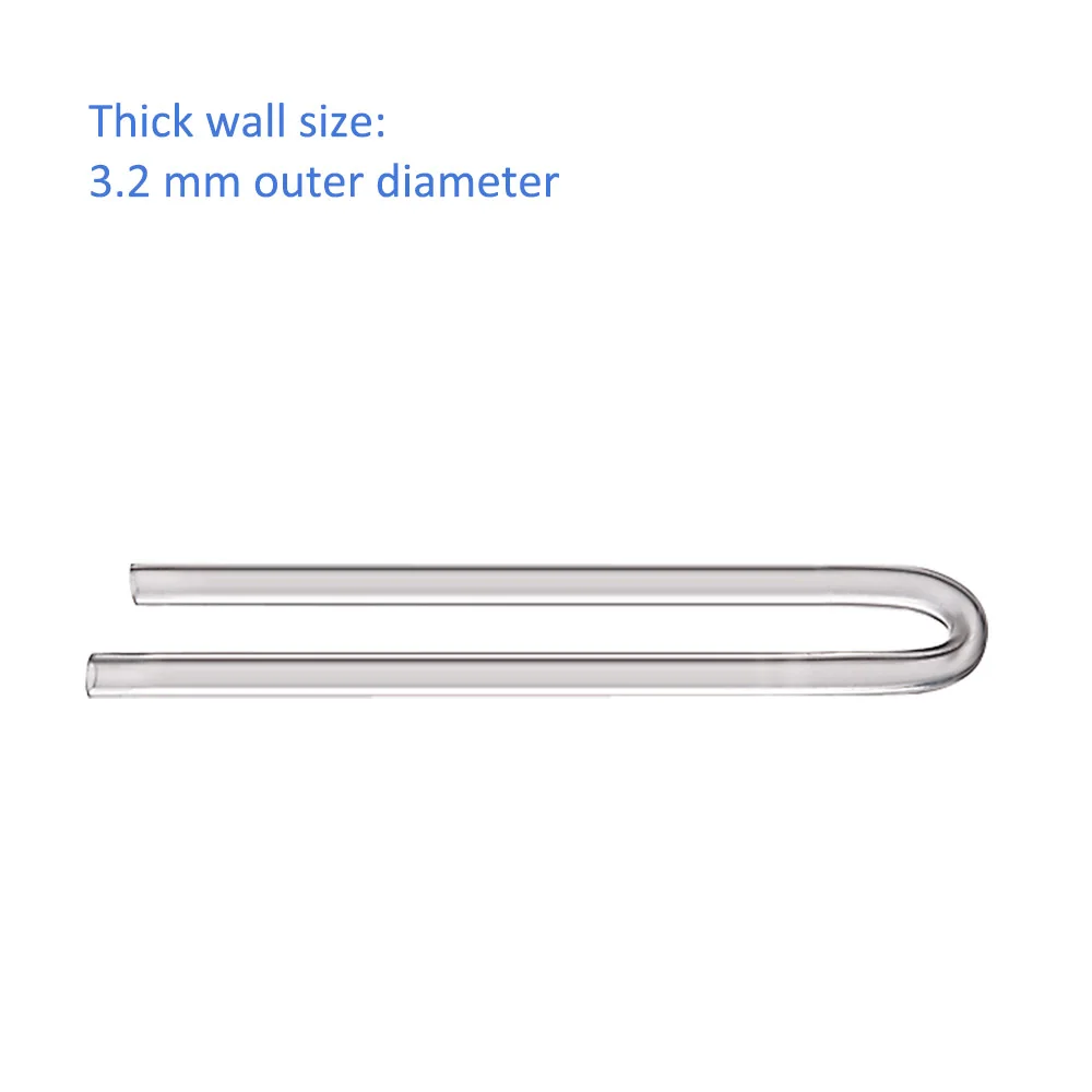 30 Stück transparente gebogene PVC-Röhren für Hörgeräte-Ohrstöpsel – Detail 4