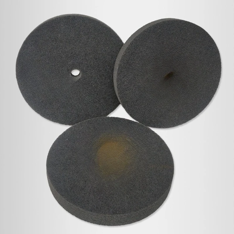 Non Woven Nylon Fiber Wheel Nylon Abrasive Polishing Disc Metal Surface Grinding Wheel