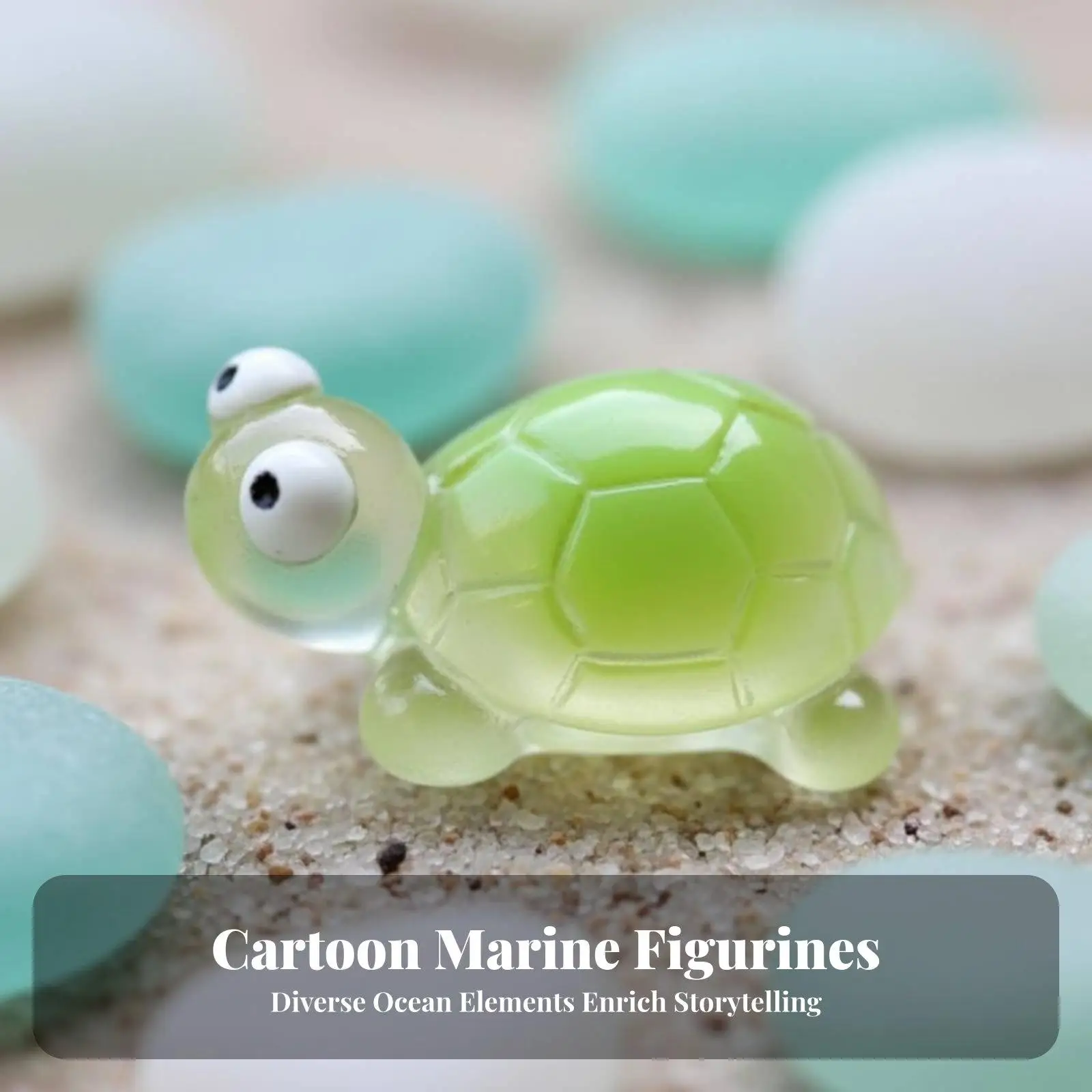 Micro Landscape Figurine Mystery Bag Small Marine Animal Figurines Cute Design