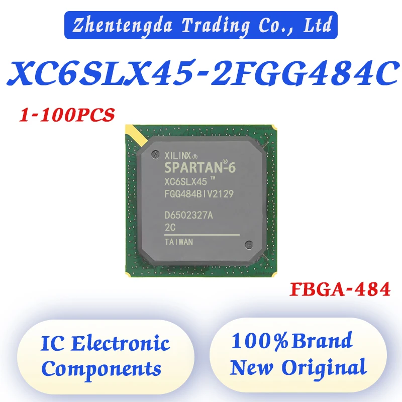 

1-100PCS New XC6SLX45-2FGG484C XC6SLX45-2FGG484 XC6SLX45 BGA-484