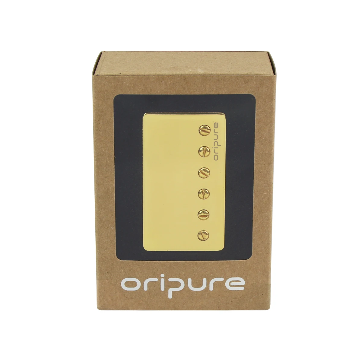 

OriPure 1PCS Vintage LP Alnico 5 Humbucker Guitar Pickup Golden Guitar Parts,Neck/Bridge Choose