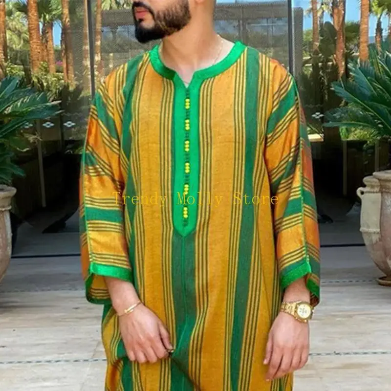 Uomini per pelle N5KB, abiti musulmani jubba thobes abiti islamici arabi abiti musulmani comodi da indossare