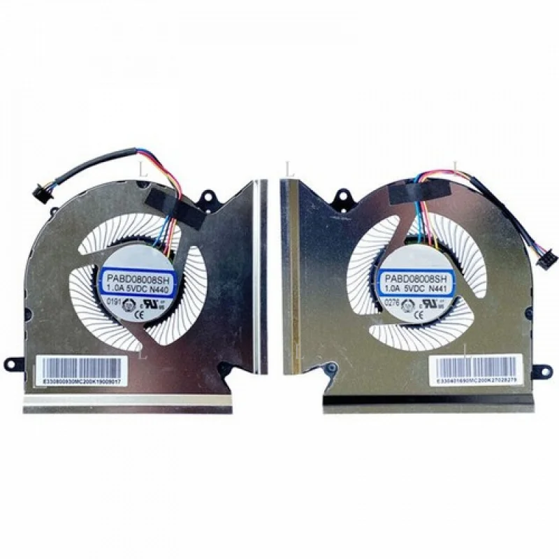 L وحدة المعالجة المركزية GPU مروحة التبريد Lüfter Kühler ل MSI GE66 GP66 GL66 MS-1541 MS-1542