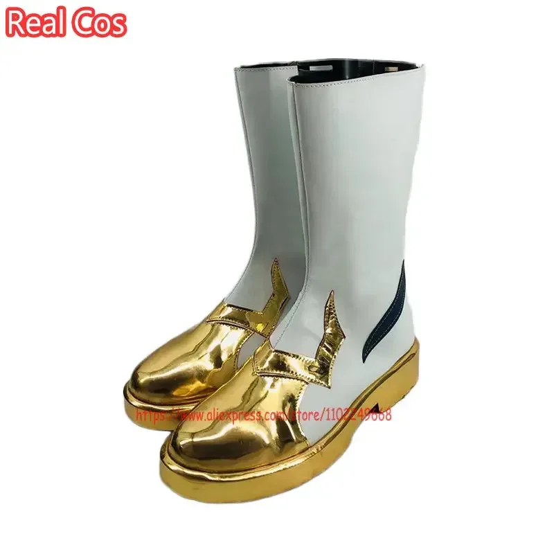 

2025 RealCos Game Genshin Impact Fatui Pierro Halloween Carnival Party Women Men Anime Cosplay Shoes