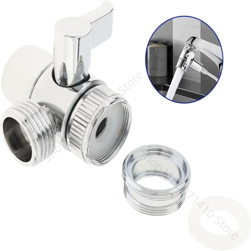 

M22/M24 переключатель для крана адаптер для кухонной раковины разветвитель переключающий клапан пластик/цинковый сплав разъем для водопроводного крана в ванной комнате аксессуар