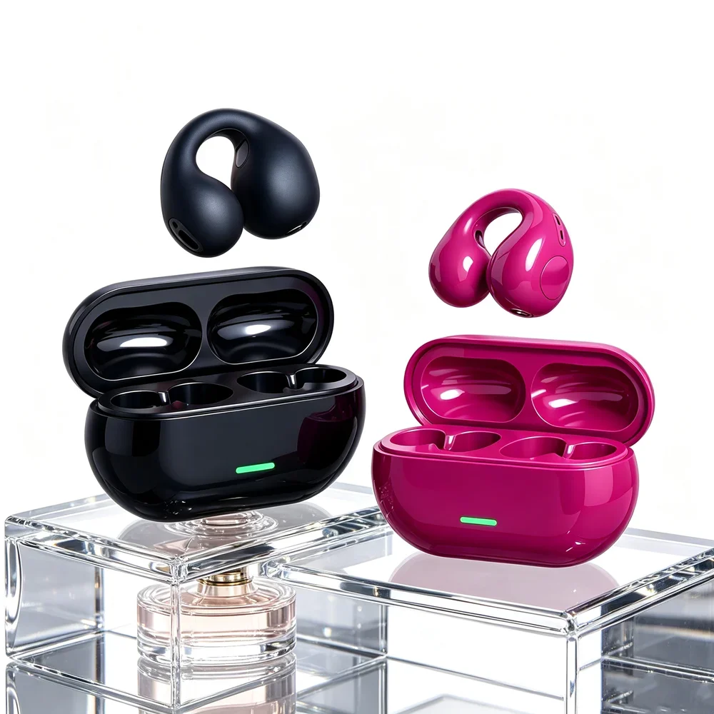 Bluetooth Earbuds Wireless Headset Bring Delicate Sound Reproduction Secure Wearing Design Quick Pairing for Leisure Listening