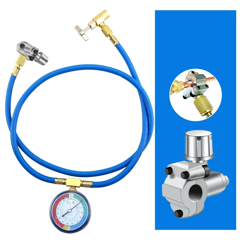 ABFI 40Pack BPV-31 Kit valvola per rubinetto linea valvola piercing regolabile per condizionatori d'aria HVAC Tubi da 1/4 pollici, 5/16 pollici, 3/8 pollici