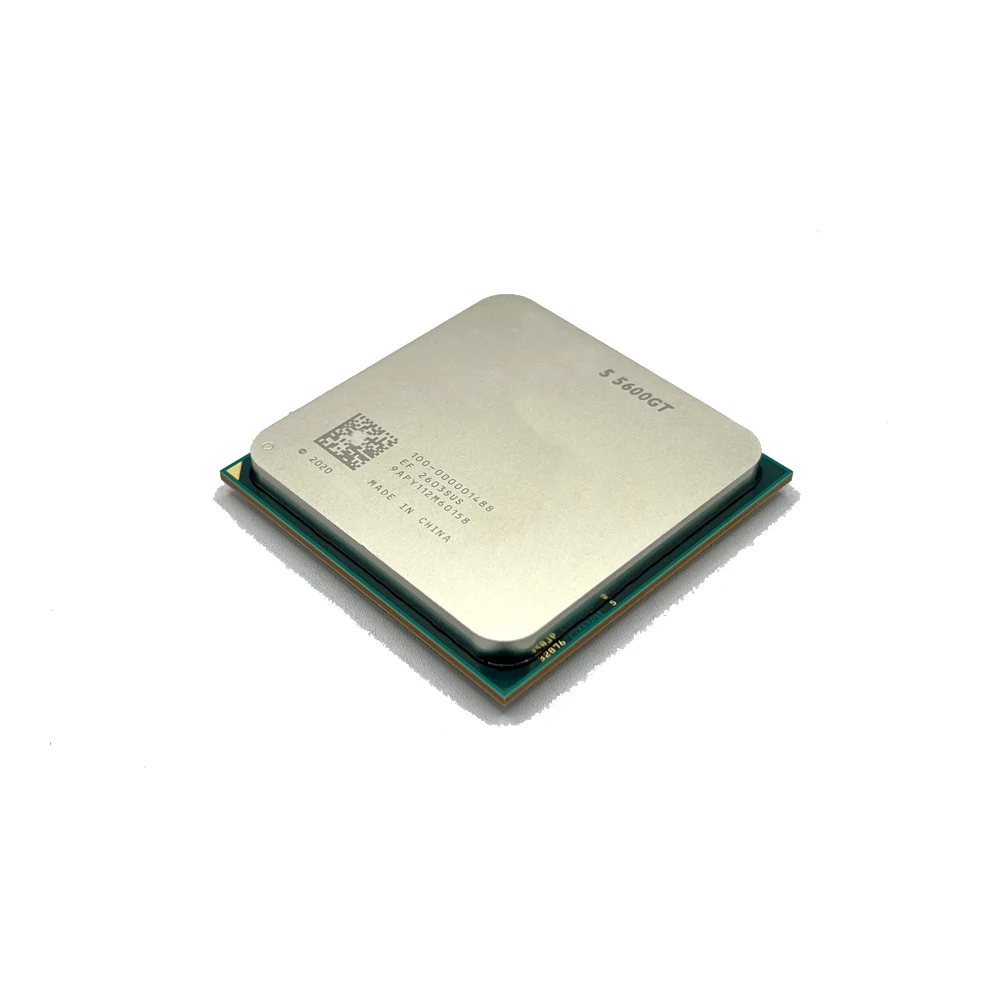 R5 5600GT Zen3 Architecture CPU, 16MB Cache Support DDR4 Unlocked Overclock for Budget Gaming Office PC Build