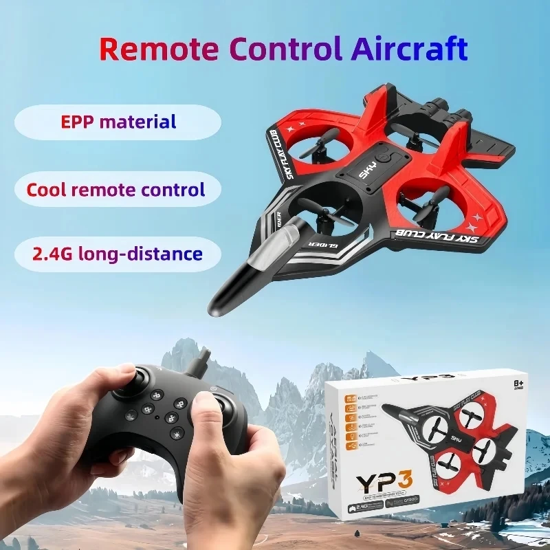 

Захватывающие полетные трюки YP3, пенопластовый реактивный планер для дома и улицы, радиоуправляемая игрушка, прочный дизайн для детей, начинающих