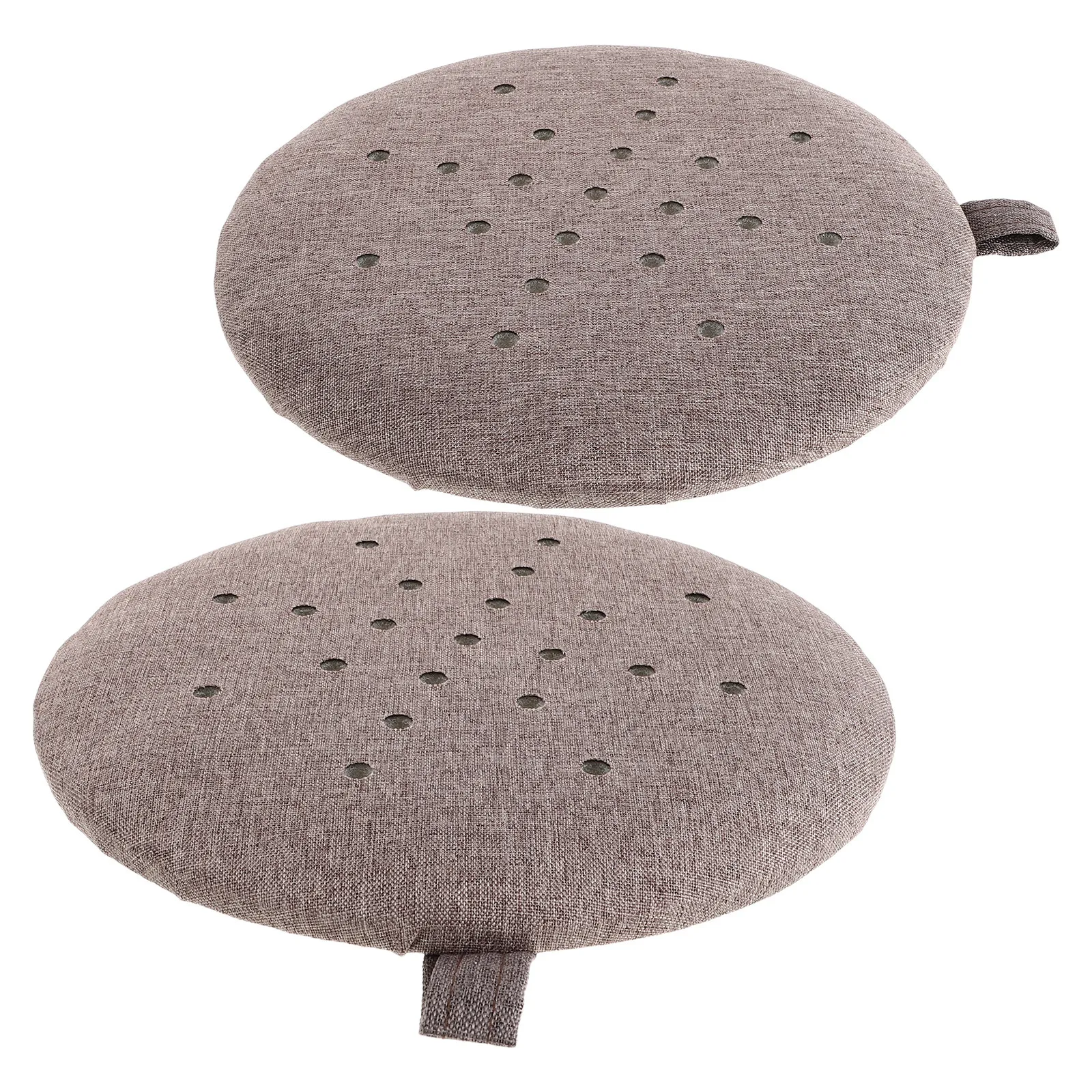 

2Pcs Moxibustion Cushion Covers Linen Fabric Replacement Lid Comfortable Breathable Heat Shield Moxa Pad Cover Moxibustion