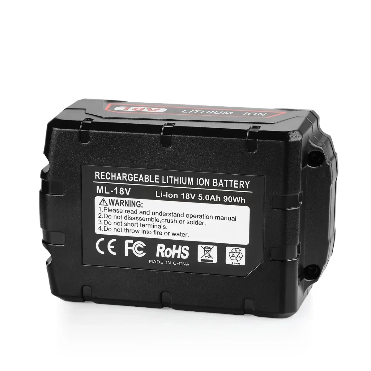 For Milwaukee M18 Battery 18V 12.0Ah 9.0Ah Replacement Lithium Battery for Milwaukee M18 48-11-1815 48-11-1850 2604-22 Battery