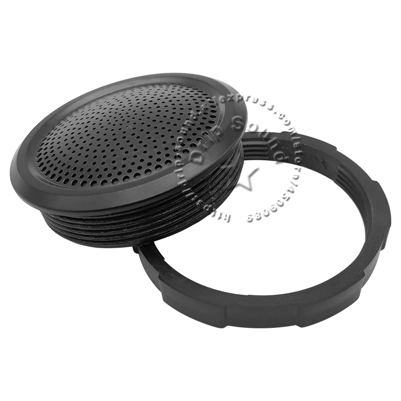 Voor 1.5 "Inch Tweeter Speaker Grill Cover Auto Home Audio Decoratieve Cirkel Plastic Bescherming 56Mm/2.22"