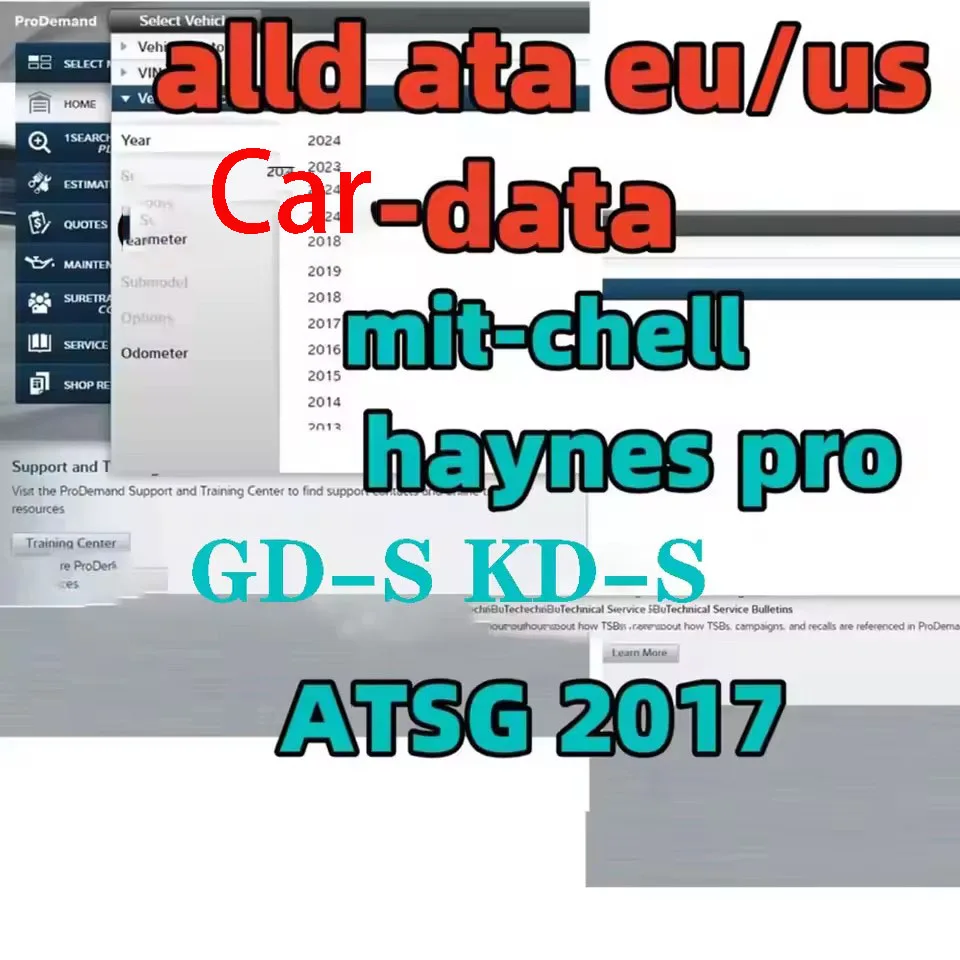 2024 Alldata عبر الإنترنت تسجيل الدخول الإصدار الكامل إصلاح بيانات السيارة دعم صفحة الويب الكمبيوتر برنامج مخطط أندرويد جميع البيانات Haynes Pro