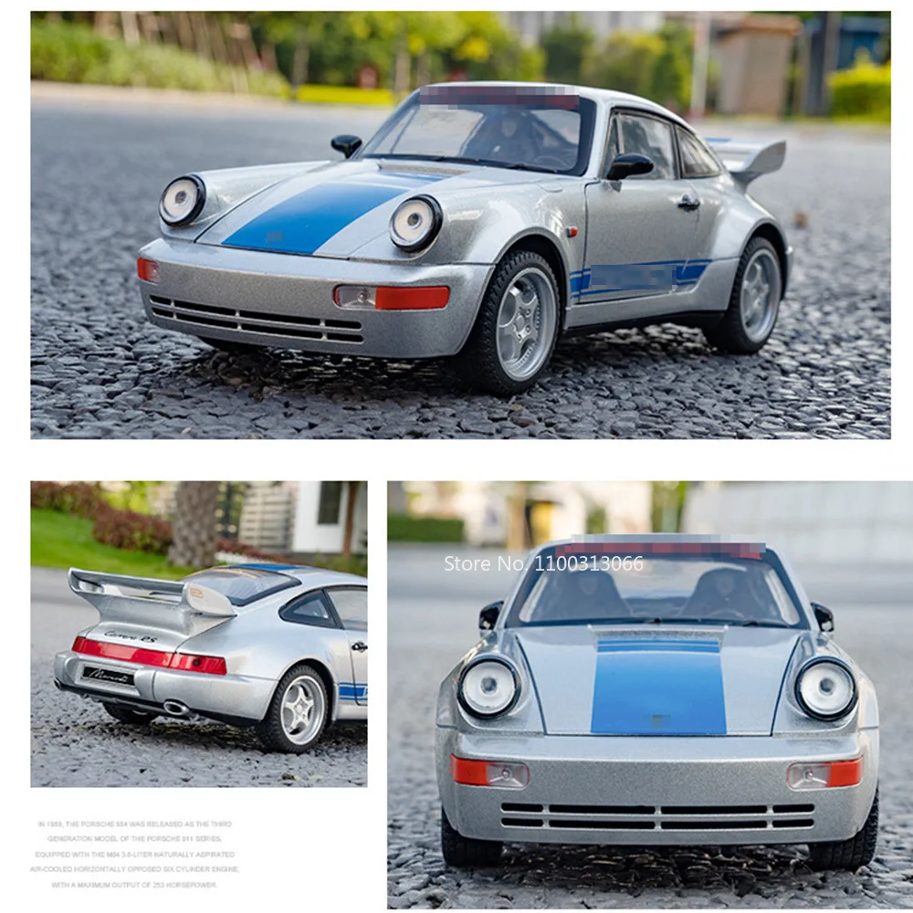 1:24 964 كايين S نماذج سبيكة سيارات دييكاست لعبة الأبواب فتح المركبات نماذج عجلة التراجع سيارة رياضية الاطفال مهرجان الحاضر