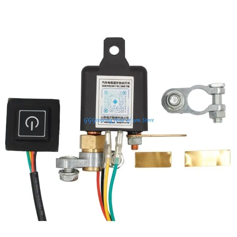 H9EB Baterai Universal Sakelar Mati Otomatis Baterai Isolator Sakelar Pemutus Kompatibel dengan Anti