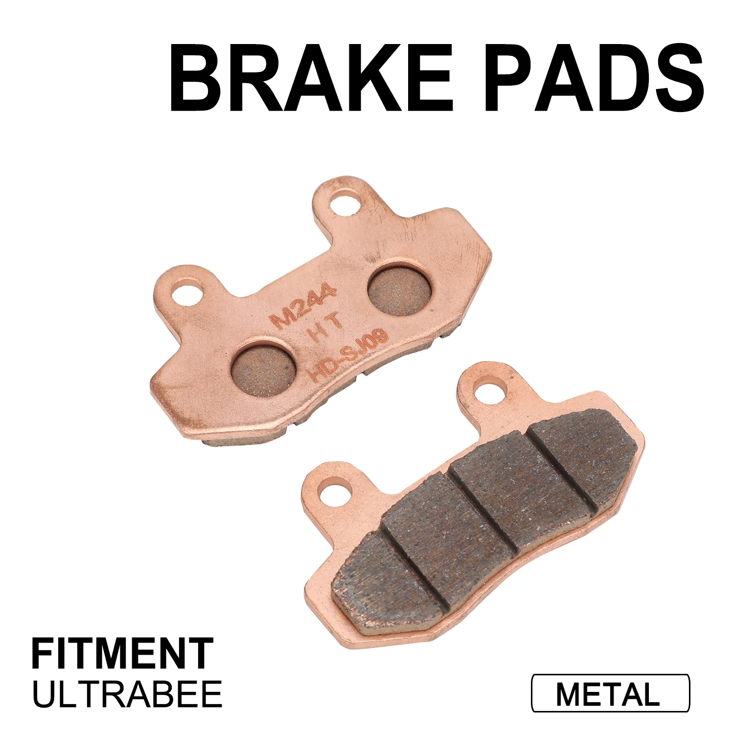 Pastillas de freno para motocicleta, accesorios sinterizados de Metal a base de cobre para sur-ron Ultrabee Electric dirt pit Bike moto