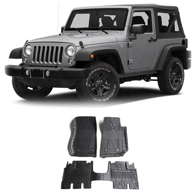

XDS Accessories Flagship Sell Like Hot Cakes Foot Mats For Wrangler JK 2014-2017 Foot Mats