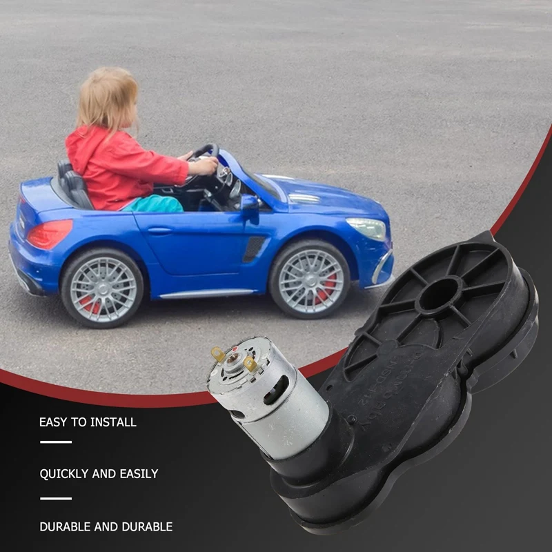 

570 Children's Electric Car High-Speed Gearbox Motor 12V 27000Rpm Motor With Gear Box Children's Bicycle Suv Stroller Parts