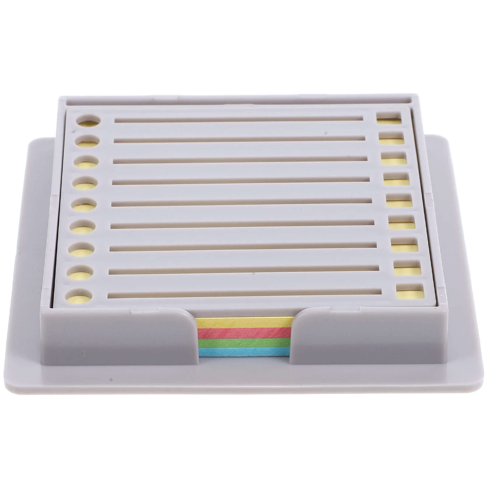 Note Storage Box Business Card Display Notepad Bracket ganizer Memo Case Cards Holder Office Abs Index Miss Note Pad Dispenser