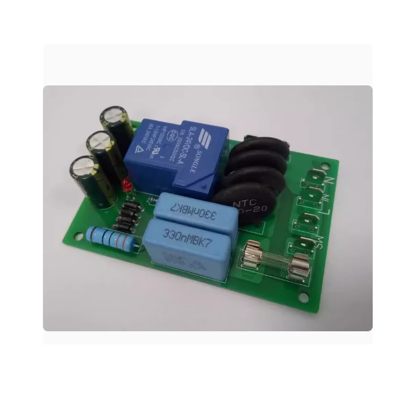 Class A high-power amplifier household appliance power supply delay soft start anti impact trip protection circuit board