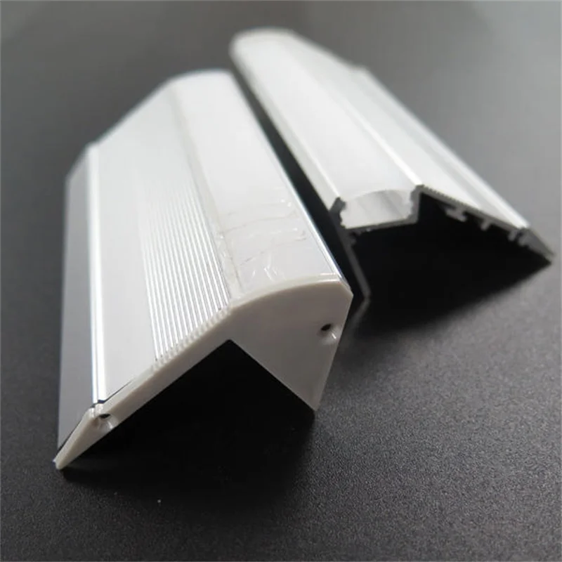 

1m/pcs Aluminium Alloy Nosing Led Linear Strip Light Channel Extrusion Profile for Led Stairs Step Lighting