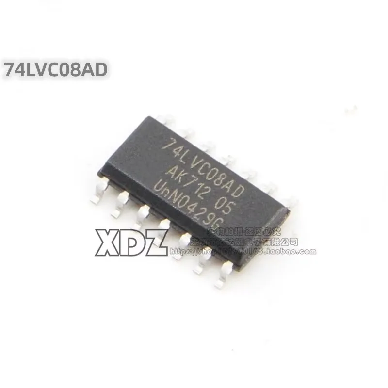 10pcs/lot 74LVC08AD 74LVC08A 74LVC08 SOP-14 3.9mm package Original genuine Logic chip