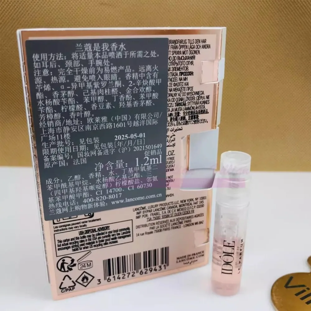 

Lancome L'Eau Idole EDT 1,2 мл Флакон Образец Женский Парфюмерный Макияж