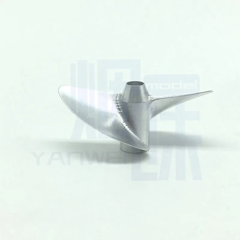 

CNC Aluminum Alloy 2-Blade Propeller M4 Thread for MINI MONO1 MONO2 Brushless RC Racing Boat –Competition Grade Replacement Part