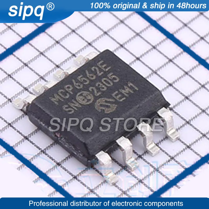 

10PCS/LOT MCP6562T-E/SN MCP6562T 10MV 1PA SOIC-8 COMPARATORS Brand New and Original In Stock Authentic Product