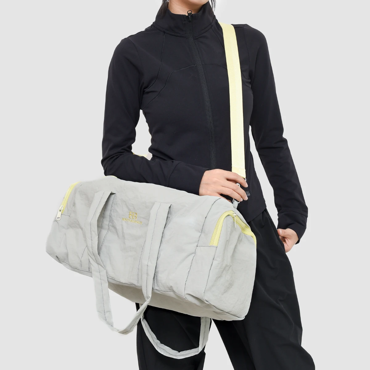 

One-Shoulder Cross-Body Sports Fitness Bag for Women with Wet and Dry Separation Short-Distance Travel Men's Large-Capacity Luggage Bag Training Bag with Shoe Compartment Yoga Bag Daily Work Clothing to Work Bag