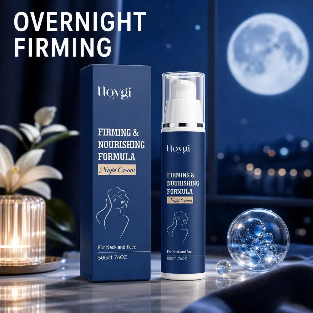 Korean Hyaluronic Acid Night Cream Firming, Lifting, Brightening Dullness Improvement Face Moisturizer