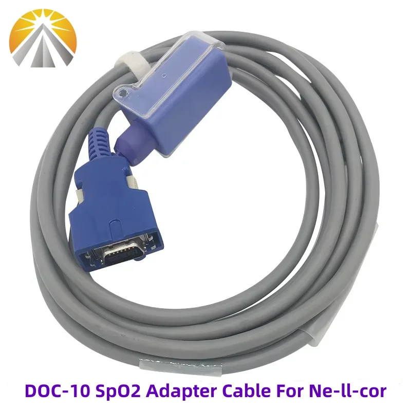 

Многоразовый удлинительный кабель датчика SpO2 Oxi-Max DOC-10 AMP 14P «папа» — «мама» DB9 для монитора Oxi Tech N595 N550 N560 N600 N600X