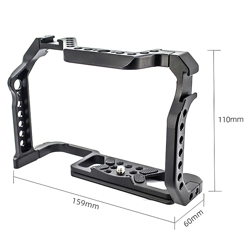 Клетка для камеры EOS R5 R6 Arca с рамкой с холодным башмаком