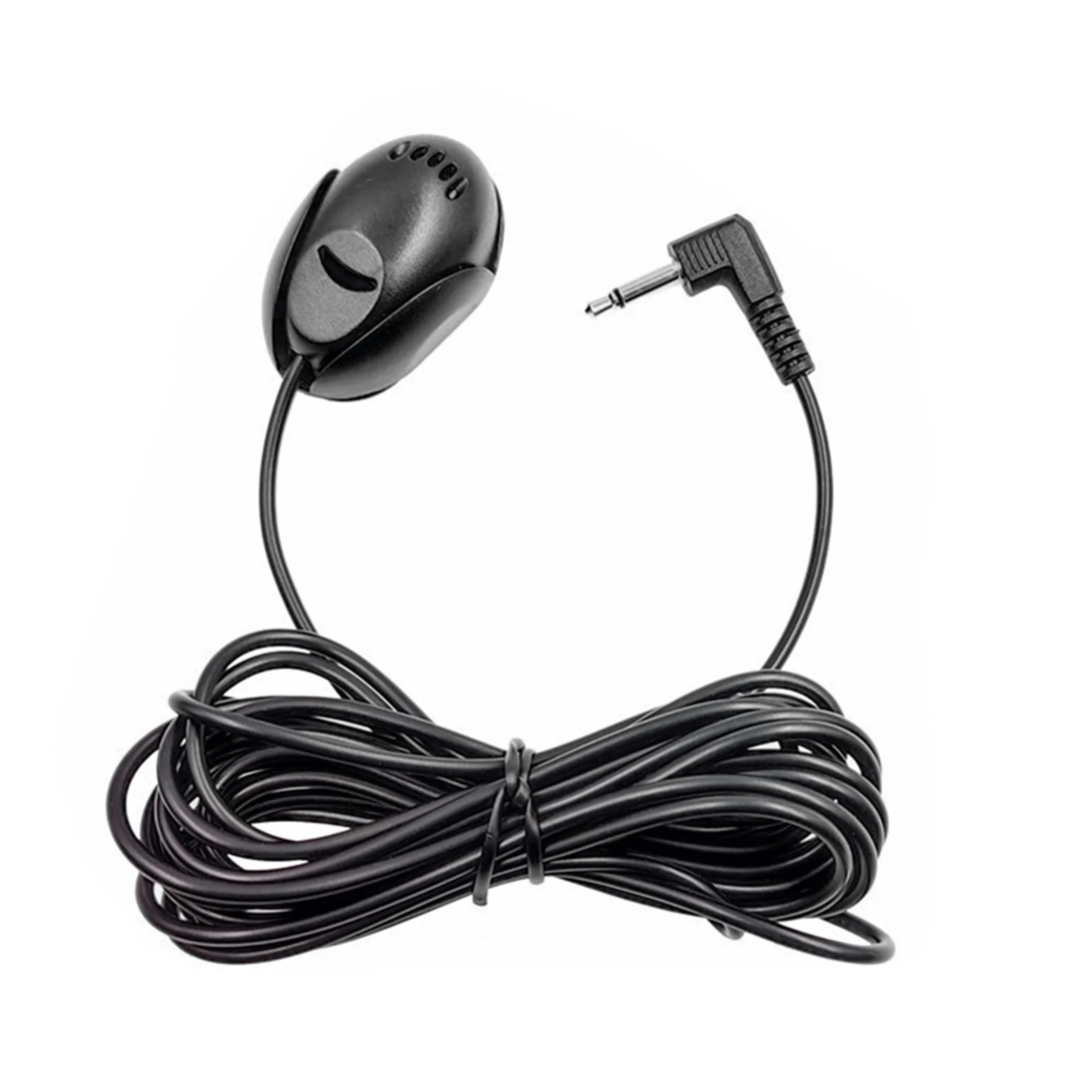 Micrófono de Coche de 3.5mm Omnidireccional con Cancelación de Ruido, Manos Libres, Cable de Repuesto de 3m/9 pies para Kenwood, Alpine, Sony, JVC Stereo