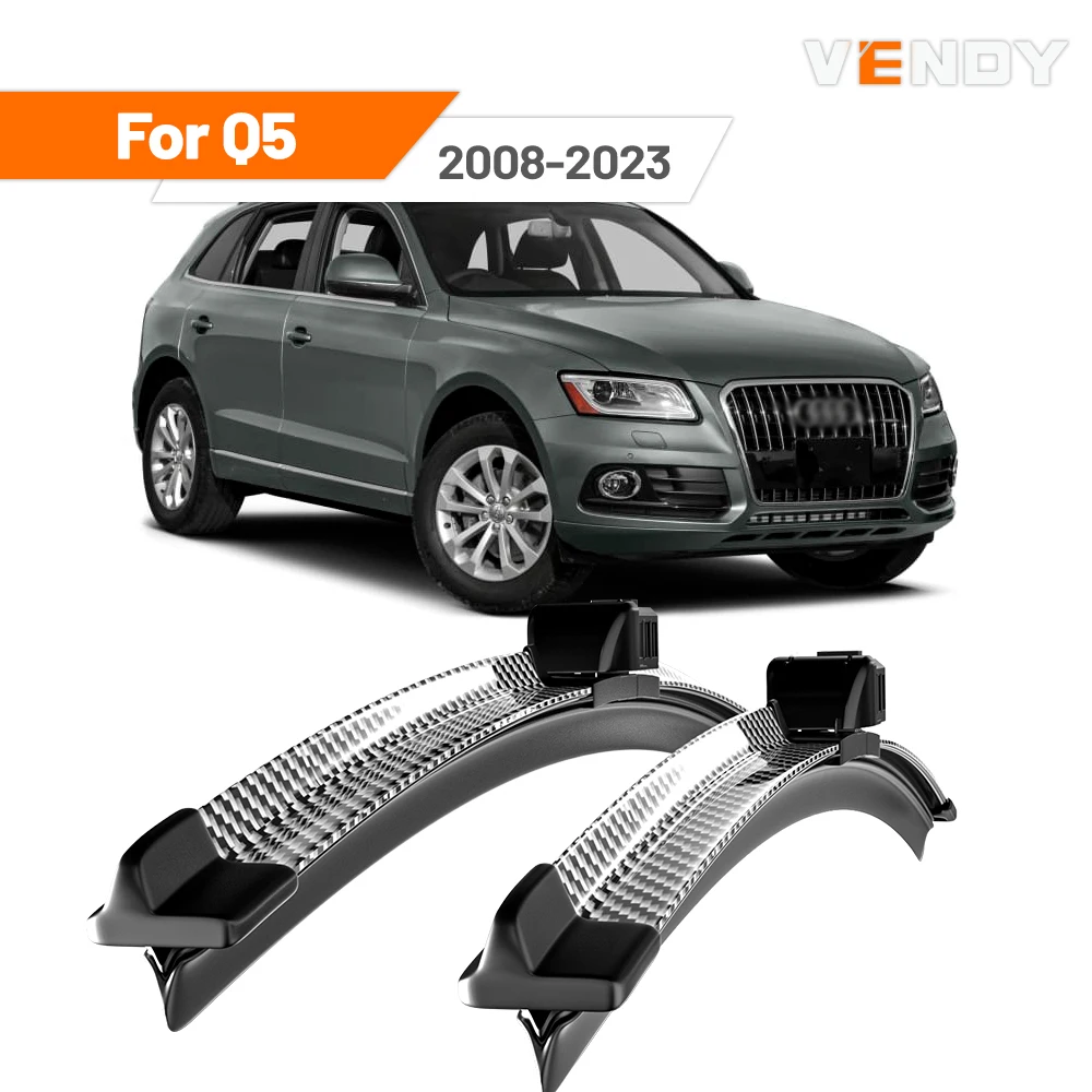 Für Audi Q5 8R FY 2008-2023 2009 2011 2013 2014 2016 2017 2018 2019 2020 2 Stück Frontscheibenwischerblätter Scheibenwischer
