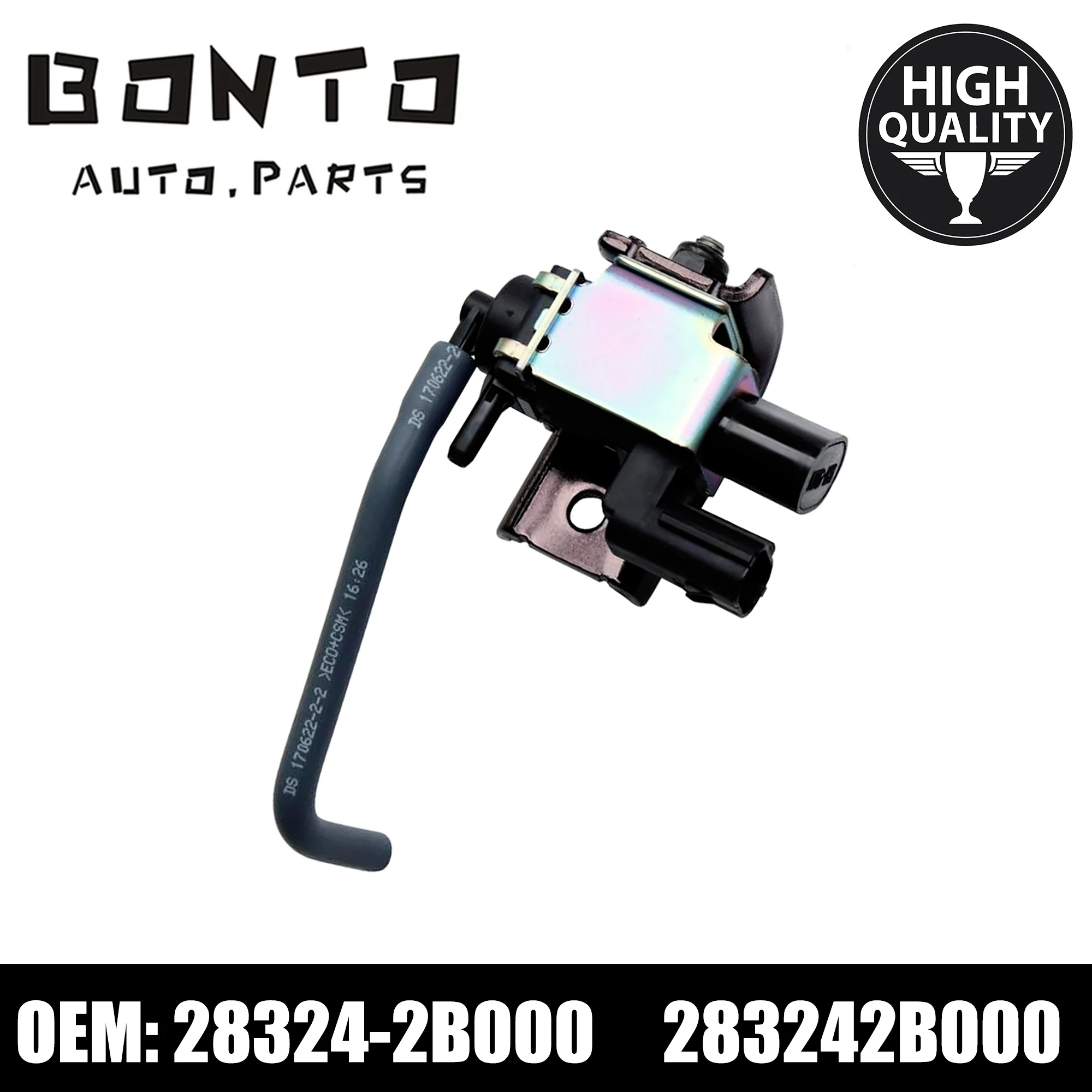 

BONTO Electromagnetic vacuum valve for Veloster for Kia Soul Rio Forte Forte5 Replace 28324-2B000 283242B000