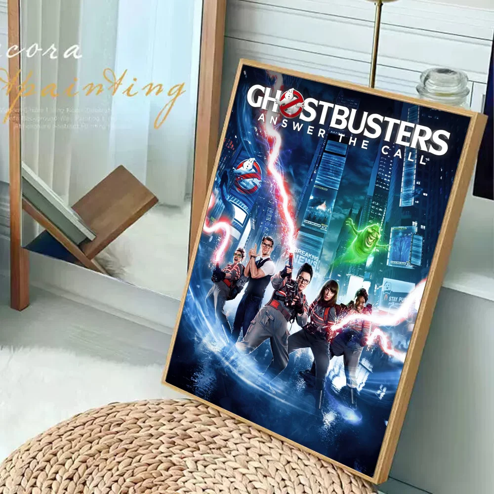 G-ghostbusters-粘着アートポスター,HD品質の壁アート,家の装飾のためのレトロなポスター