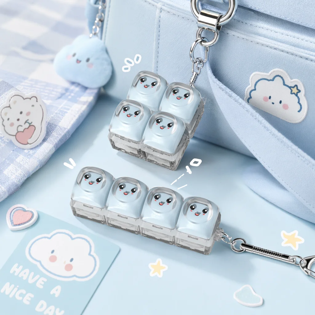 【¥150】かわいいメカニカルキーボードキー ストレス解消のオフィスおもちゃ-アリエク特価アラート