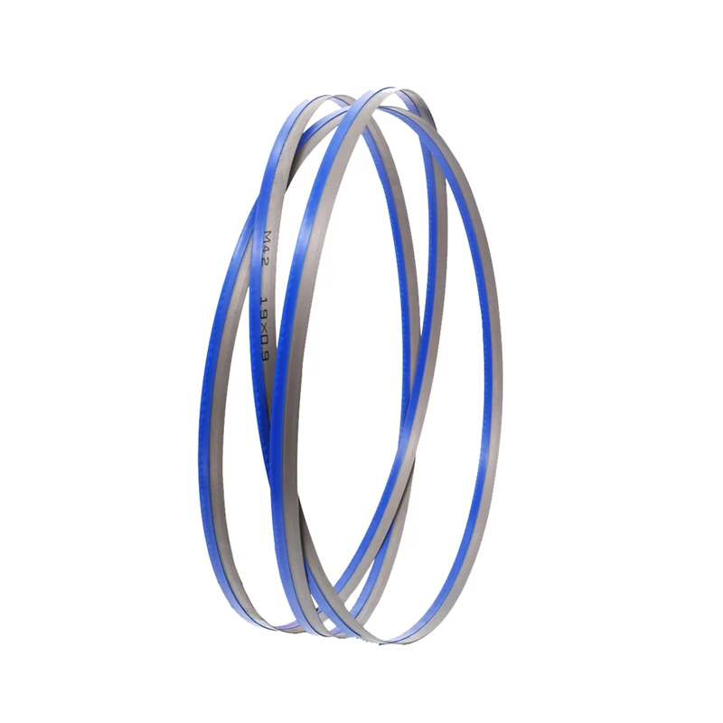 شريط المنشار بليد 56-3/4 "x 1/2" x 14tpi أو 1440x13 x 14tpi ضمان الجودة ثنائية المعدن البكرات المنشارية لقطع المعادن