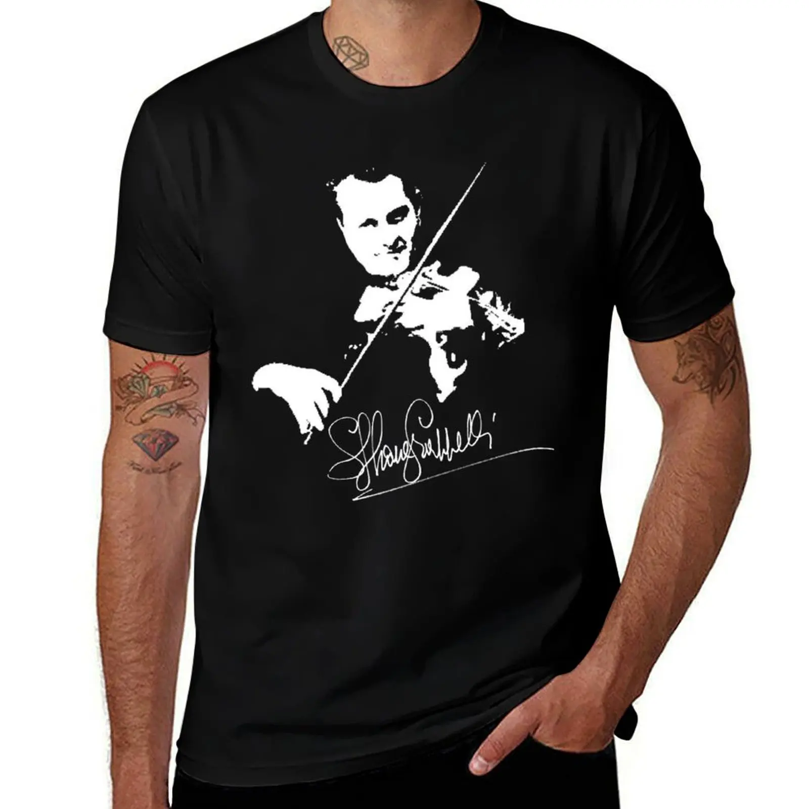 Stephane Grapelli Signature Art Essential T-Shirt Lightweight Hiking T-Shirt