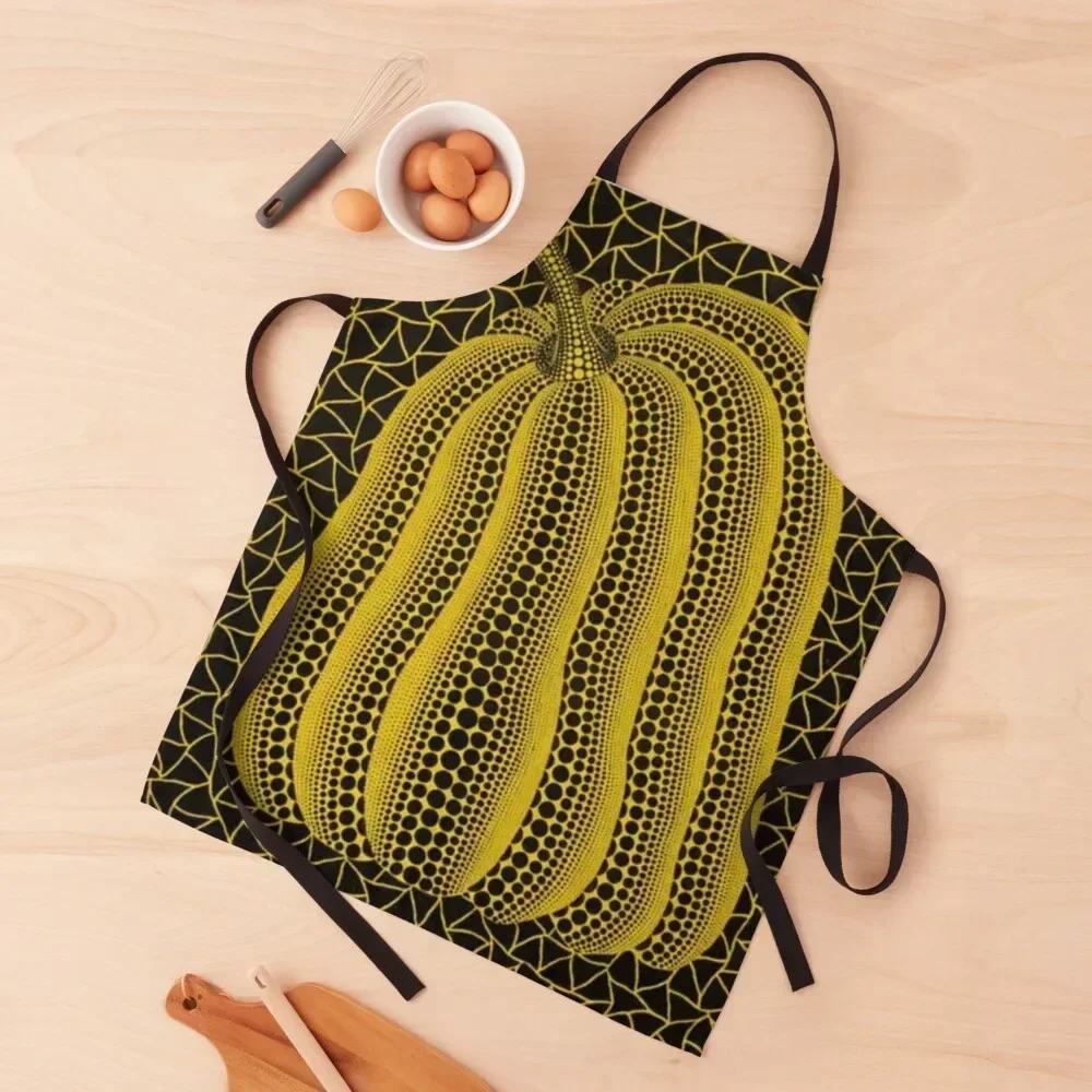

Yayoi Kusama - Pumpkin Tokyo 1914 Apron Manicurists christmas decoration Kitchen Women barber men Apron